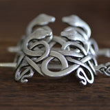 Viking Hairpin Double Head Snake Hair Jewellery