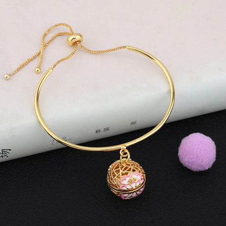 Mexican Chime Bracelet Ball Essential Oil Diffuser Aromatherapy Jewellery