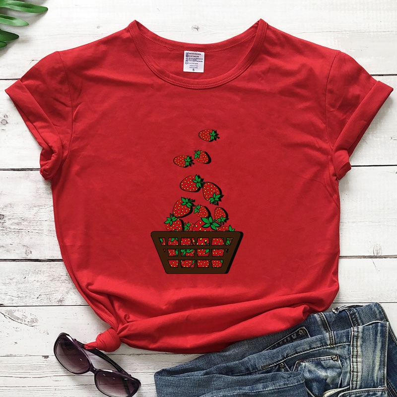 Strawberry Pickin' T-shirt