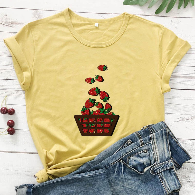Strawberry Pickin' T-shirt
