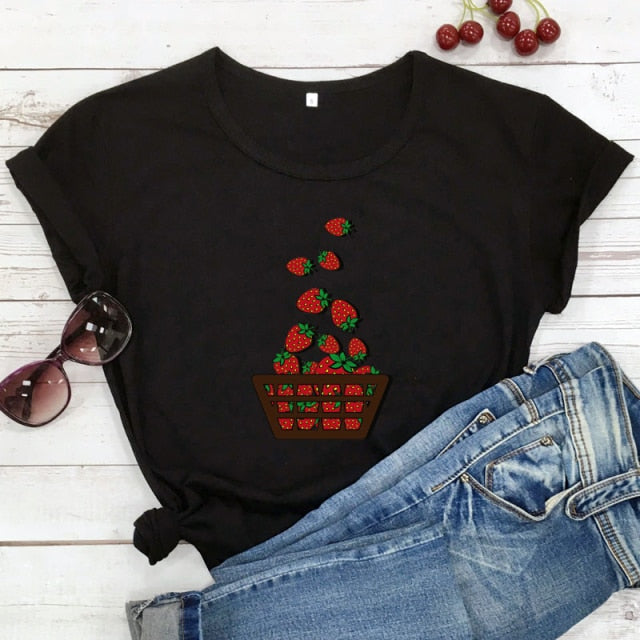 Strawberry Pickin' T-shirt