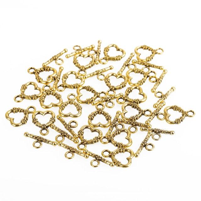 20 Sets Tibetan Silver Heart Shape Metal Toggle Clasps Hooks Findings for DIY Jewellery Making - Woodland Gatherer Woodland Gatherer | Australian Online Gift Store | Gifts & Treasures | Special Occasions & Everyday Fun | Whimsical Treats | Costumes | Jewellery | Fashion | Crafting DIY | Stationery | Boho Festival Fashion | Home Decor & Fittings     Afterpay Available Paypal Available Humm Available Worldwide Shipping Available
