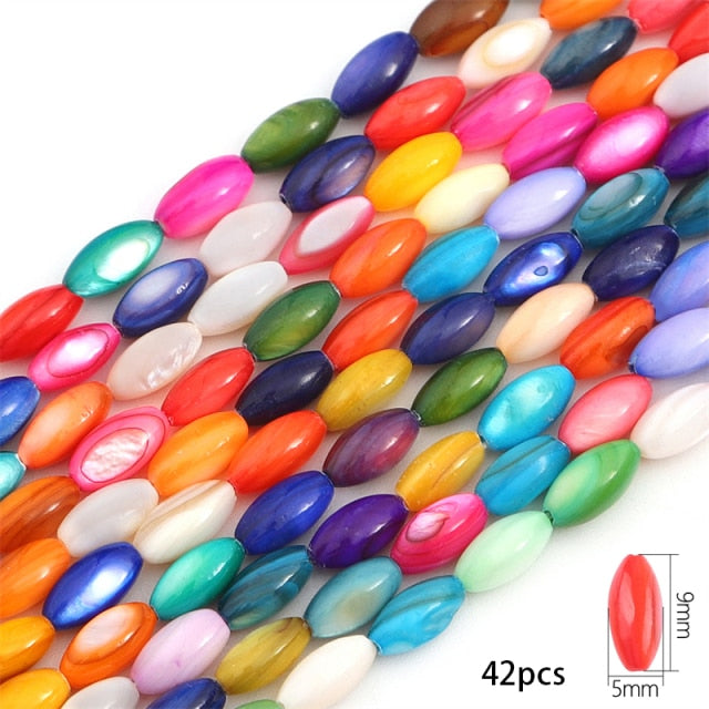 Mixed Colours Mother of Pearl Natural Shell Beads Loose Beads Heart Star Moon Cross Butterfly Charms for DIY Jewellery Making