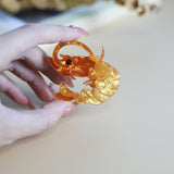 Woodland Prawn Handmade Acrylic Brooch
