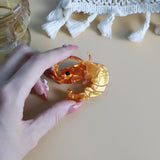 Woodland Prawn Handmade Acrylic Brooch