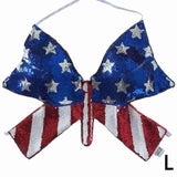 Butterfly Sequin Crop Tops