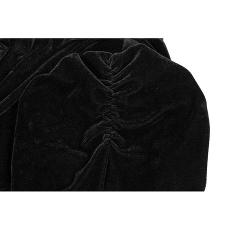 Gothic Black Velvet Bolero Steampunk Crop Jacket