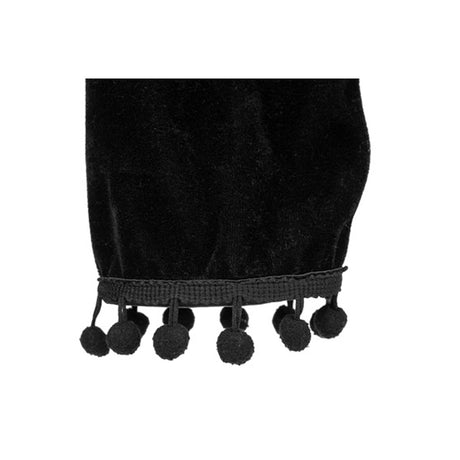 Gothic Black Velvet Bolero Steampunk Crop Jacket