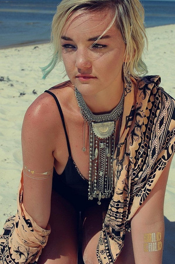 Cleopatra's Rain Maker Tassel Statement Necklace