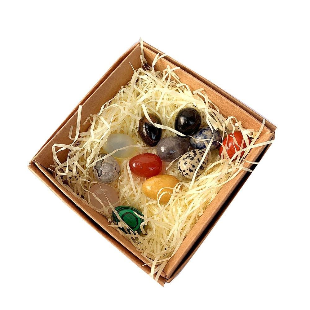 12Pcs Natural Stone Mini Eggs - Woodland Gatherer Woodland Gatherer | Australian Online Gift Store | Gifts & Treasures | Special Occasions & Everyday Fun | Whimsical Treats | Costumes | Jewellery | Fashion | Crafting DIY | Stationery | Boho Festival Fashion | Home Decor & Fittings     Afterpay Available Paypal Available Humm Available Worldwide Shipping Available