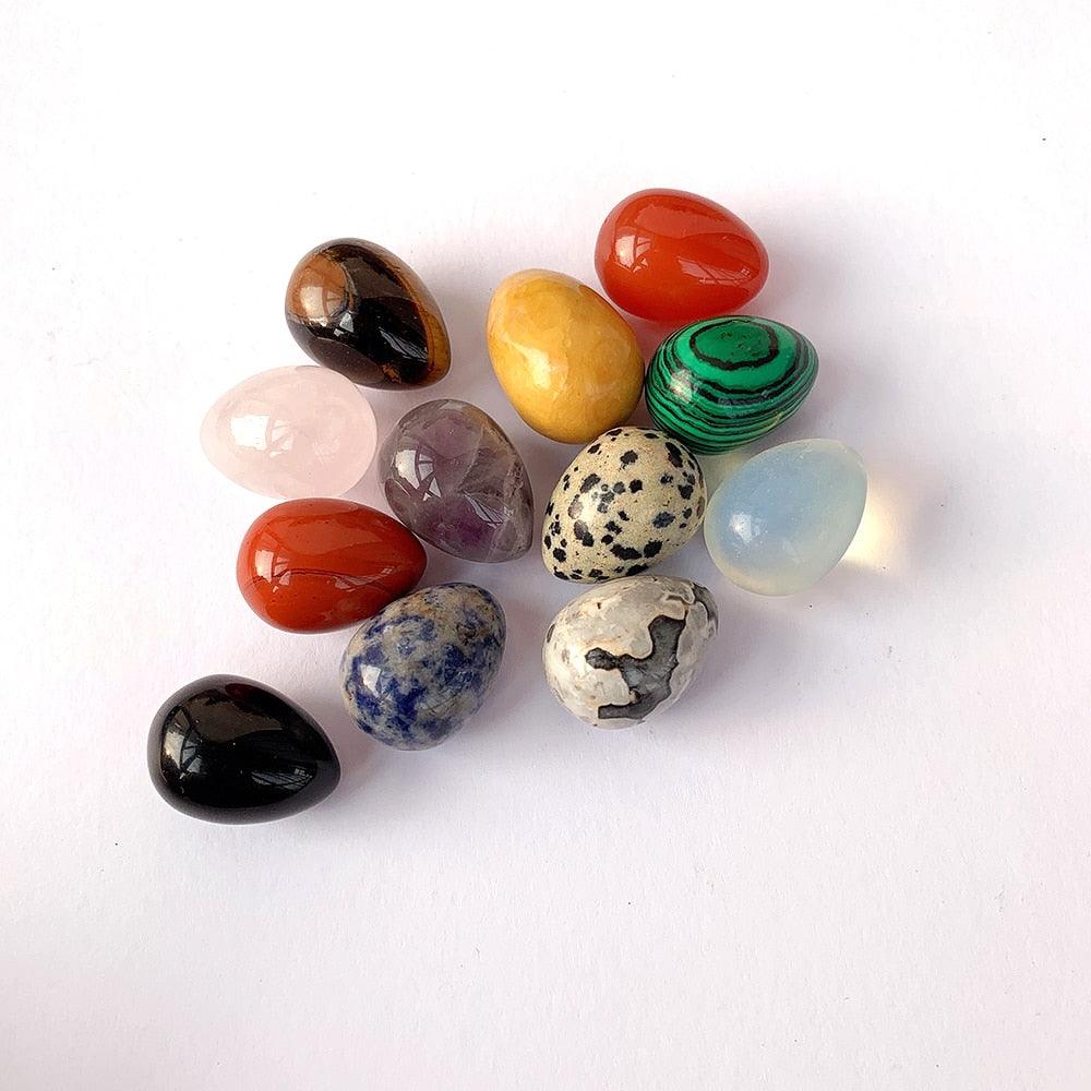 12Pcs Natural Stone Mini Eggs - Woodland Gatherer Woodland Gatherer | Australian Online Gift Store | Gifts & Treasures | Special Occasions & Everyday Fun | Whimsical Treats | Costumes | Jewellery | Fashion | Crafting DIY | Stationery | Boho Festival Fashion | Home Decor & Fittings     Afterpay Available Paypal Available Humm Available Worldwide Shipping Available