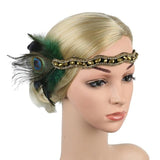 1920s Peacock Feather Flapper Headpiece Art Deco 20s Great Gatsby Costume - Woodland Gatherer Woodland Gatherer | Australian Online Gift Store | Gifts & Treasures | Special Occasions & Everyday Fun | Whimsical Treats | Costumes | Jewellery | Fashion | Crafting DIY | Stationery | Boho Festival Fashion | Home Decor & Fittings     Afterpay Available Paypal Available Humm Available Worldwide Shipping Available