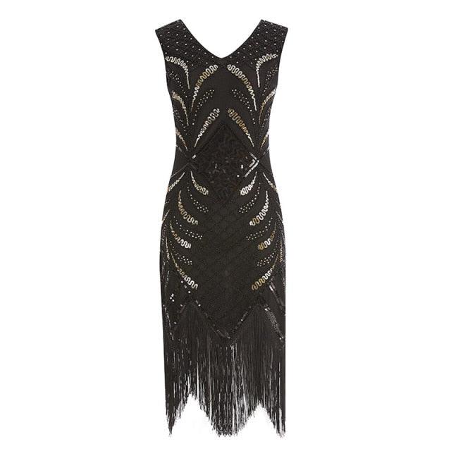 1920s Great Gatsby Flapper Sequin Fringe Midi Dress - Woodland Gatherer Woodland Gatherer | Australian Online Gift Store | Gifts & Treasures | Special Occasions & Everyday Fun | Whimsical Treats | Costumes | Jewellery | Fashion | Crafting DIY | Stationery | Boho Festival Fashion | Home Decor & Fittings     Afterpay Available Paypal Available Humm Available Worldwide Shipping Available