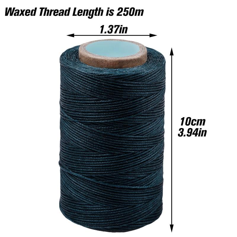 250M 150D 1.0Mm Flat Waxed Sewing Line Thick Waxed Thread Leather Waxed Cord For Leather Craft Hand Stitching Tool - Woodland Gatherer Woodland Gatherer | Australian Online Gift Store | Gifts & Treasures | Special Occasions & Everyday Fun | Whimsical Treats | Costumes | Jewellery | Fashion | Crafting DIY | Stationery | Boho Festival Fashion | Home Decor & Fittings     Afterpay Available Paypal Available Humm Available Worldwide Shipping Available
