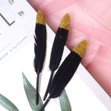 50Pcs Coloured Craft Feathers Dyed Natural Goose Feathers