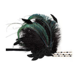1920s Headpiece Green Feather Flapper Headband Great Gatsby Headdress - Woodland Gatherer Woodland Gatherer | Australian Online Gift Store | Gifts & Treasures | Special Occasions & Everyday Fun | Whimsical Treats | Costumes | Jewellery | Fashion | Crafting DIY | Stationery | Boho Festival Fashion | Home Decor & Fittings     Afterpay Available Paypal Available Humm Available Worldwide Shipping Available