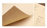 Hand Made Genuine Leather Journal Thick Kraft Paper Notebook 400P