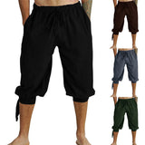 Men Medieval Renaissance Viking Pirate Pants Cosplay Costume