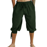 Men Medieval Renaissance Viking Pirate Pants Cosplay Costume