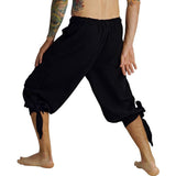 Men Medieval Renaissance Viking Pirate Pants Cosplay Costume
