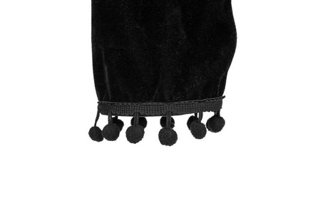 Gothic Black Velvet Bolero Steampunk Crop Jacket