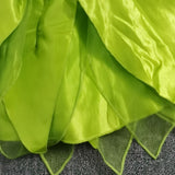 The Green Flower Fairy Tinkerbell Halloween Cosplay Girls Costume