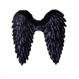 Black Red Pink or White Angel Feather Wings