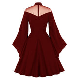 Zella Batwing Sleeve Gothic Swing Dress