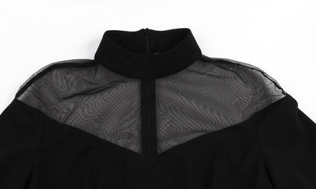 Zella Batwing Sleeve Gothic Swing Dress