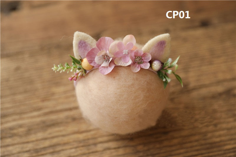 Woodland Bebe Newborn Hair Accessories Photo Props