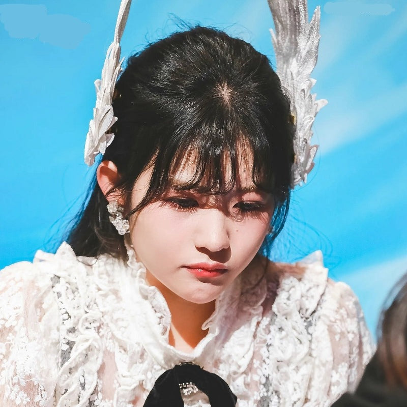Lolita Angel Wings Hairpins Harajuku Cosplay Headdress Embroidered Feather Hair Clip Accessories