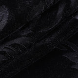 Gothic Velvet Black Leggings High Waist Pants