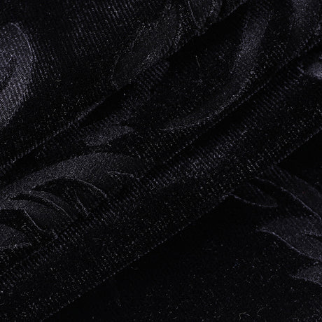 Gothic Velvet Black Leggings High Waist Pants
