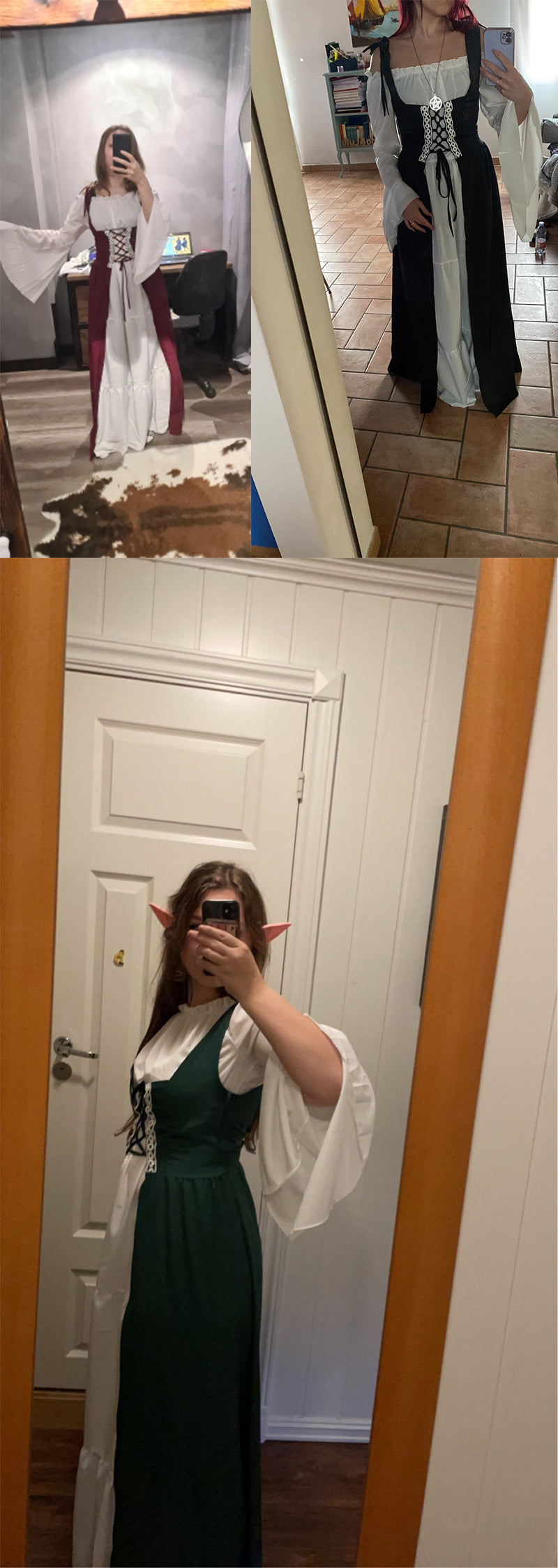 Medieval Court Cosplay Costume Dress