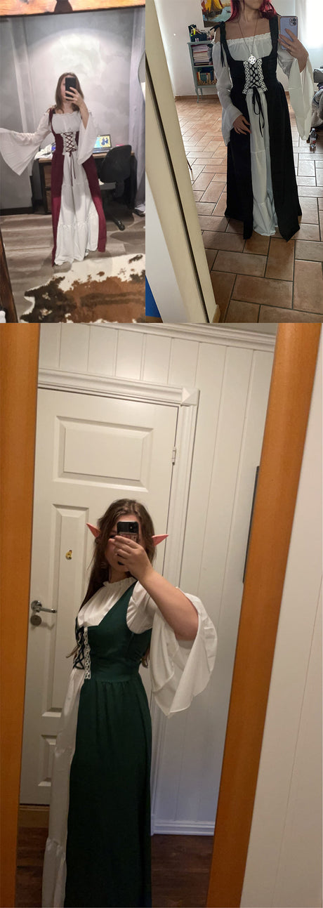 Medieval Court Cosplay Costume Dress