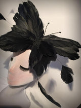 Alice Feather Butterfly Fascinator