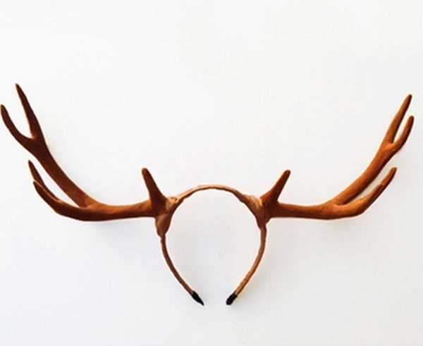 Antlers Brown Deer Headband