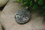 Norse Viking Wolves Tree of Life Necklace Pendant Jewellery Fashion | Woodland Gatherer | Australian Online Store | Gifts & Treasures | Special Occasions & Everyday Fun | Boho Life | Whimsical Treats | Jewellery | Fashion | Crafting DYI | Stationery | Boho Festival Fashion 