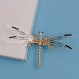 One Golden Dragonfly Hairpins