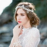 Pearl Tiara Woodland Crown
