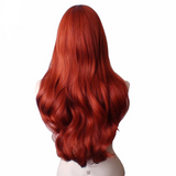 Long Wavy Jessica Rabbit Red Wig Heat Resistant.