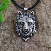 Norse Viking Amulet Wolf's Head.