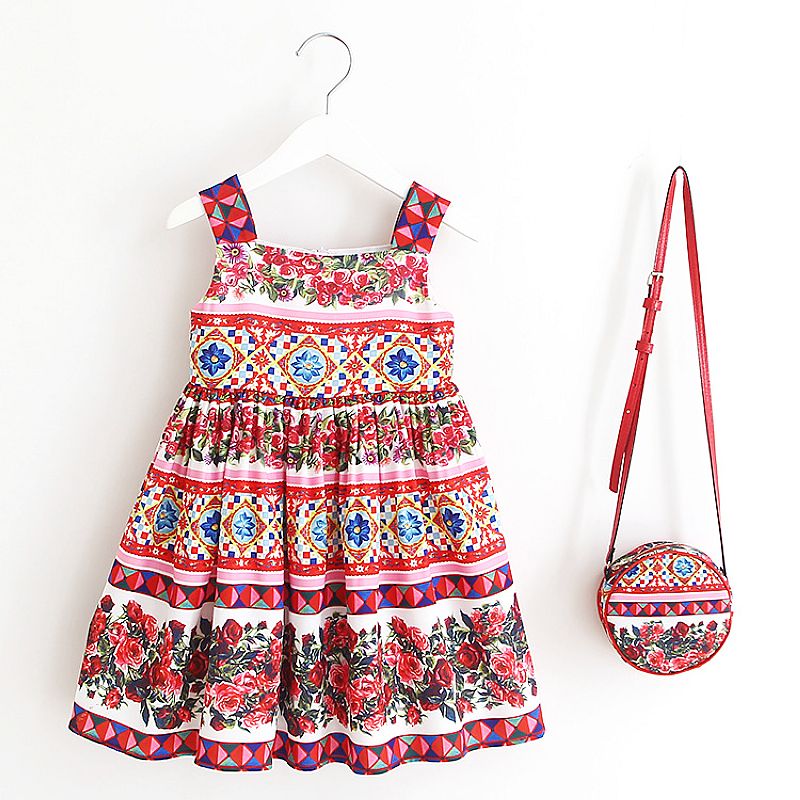 Toddler Holiday Dresses with Matching Purse