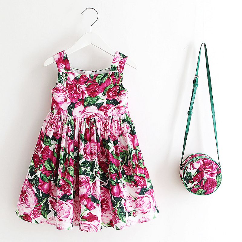 Toddler Holiday Dresses with Matching Purse