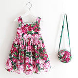 Toddler Holiday Dresses with Matching Purse