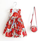 Toddler Holiday Dresses with Matching Purse