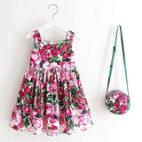 Toddler Holiday Dresses with Matching Purse