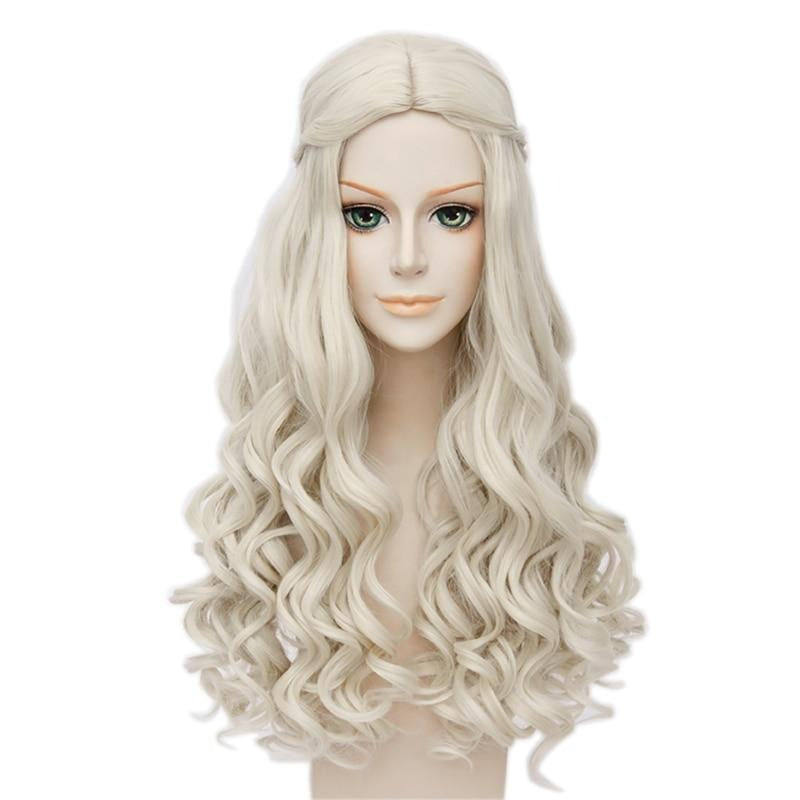 Alice in Wonderland Cosplay Wig Blonde Wavy