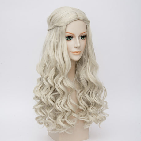 Alice in Wonderland Cosplay Wig Blonde Wavy