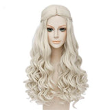 Alice in Wonderland Cosplay Wig Blonde Wavy